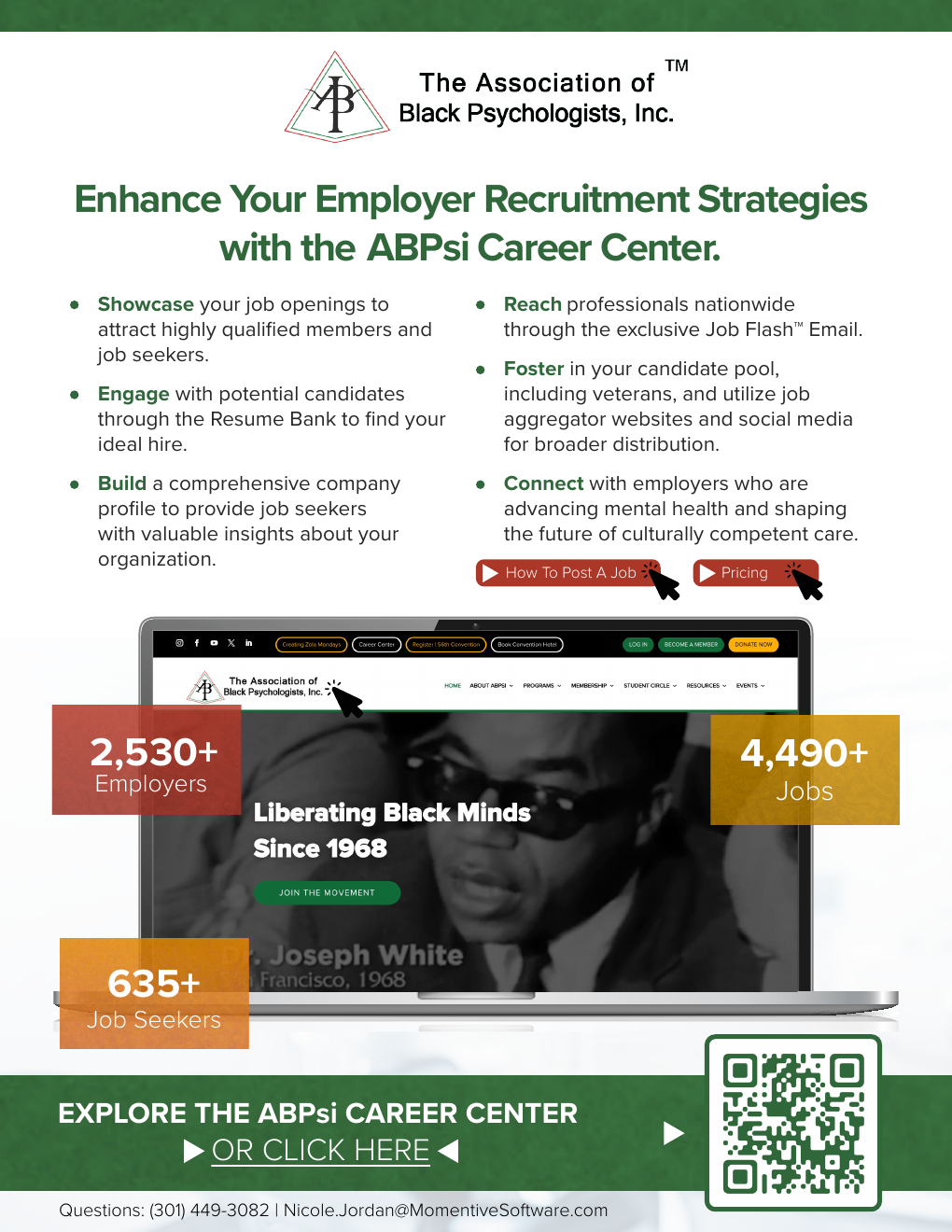 ABPsi Career Center for Employers