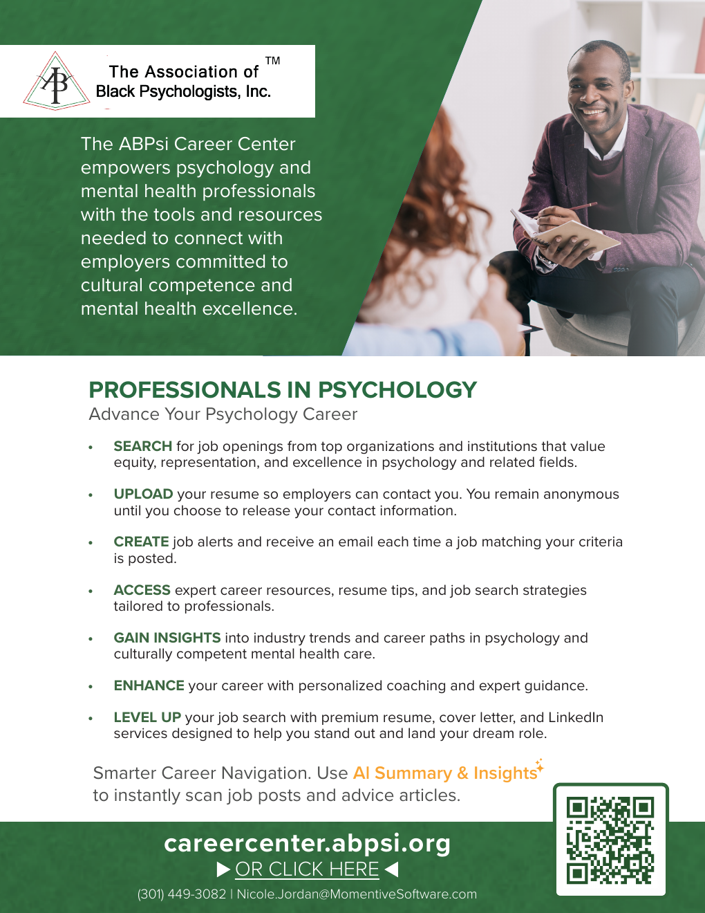 ABPsi Career Center for Job Seekers