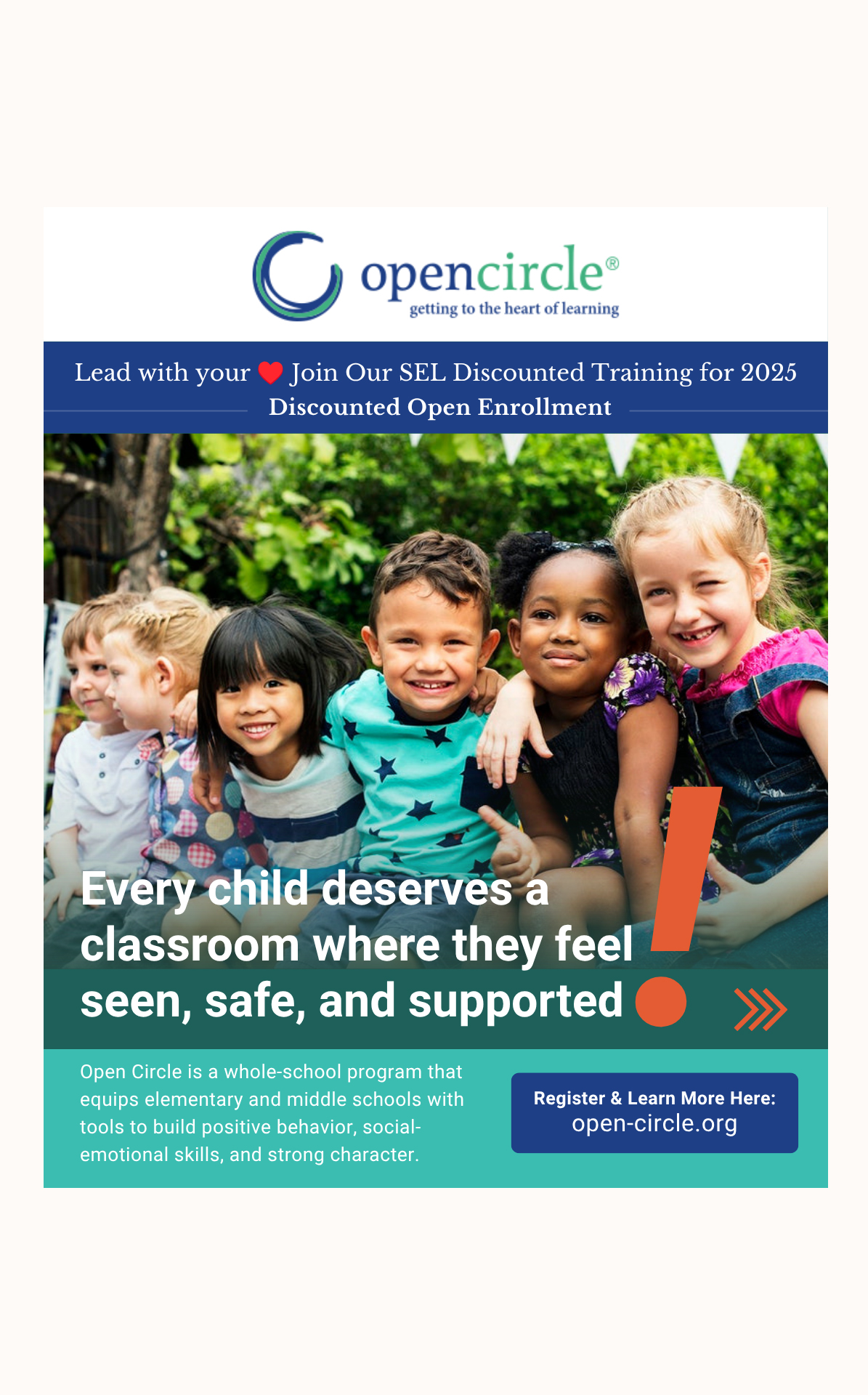 Open Circle slide 1